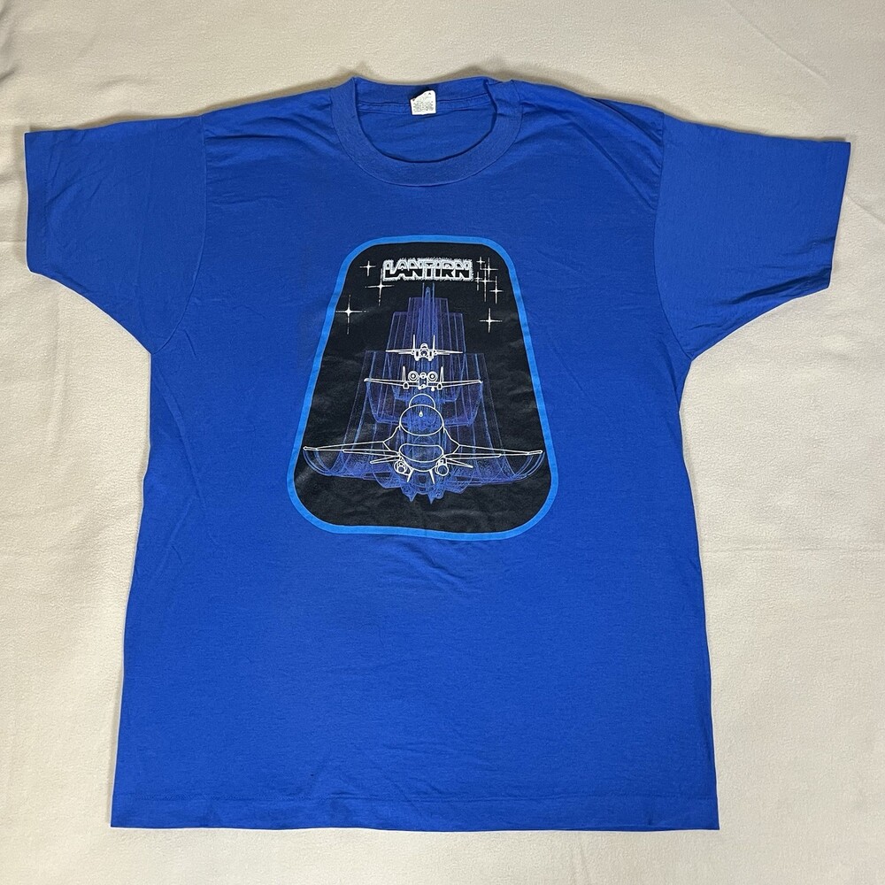 Vintage Special Operations 1980s F-16 USAF  Lantirn Air Force Shirt Fighter Jet